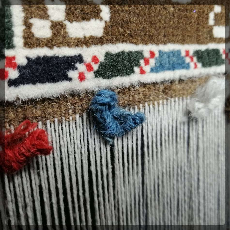 RARE!!! Authentic Vintage Middle Eastern Mini Carpet Weaving Loom and Tools!!!