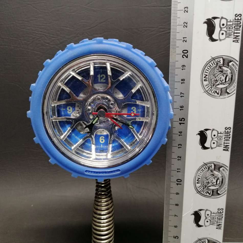 Original Tyre Themed Wobbly Clock (working)