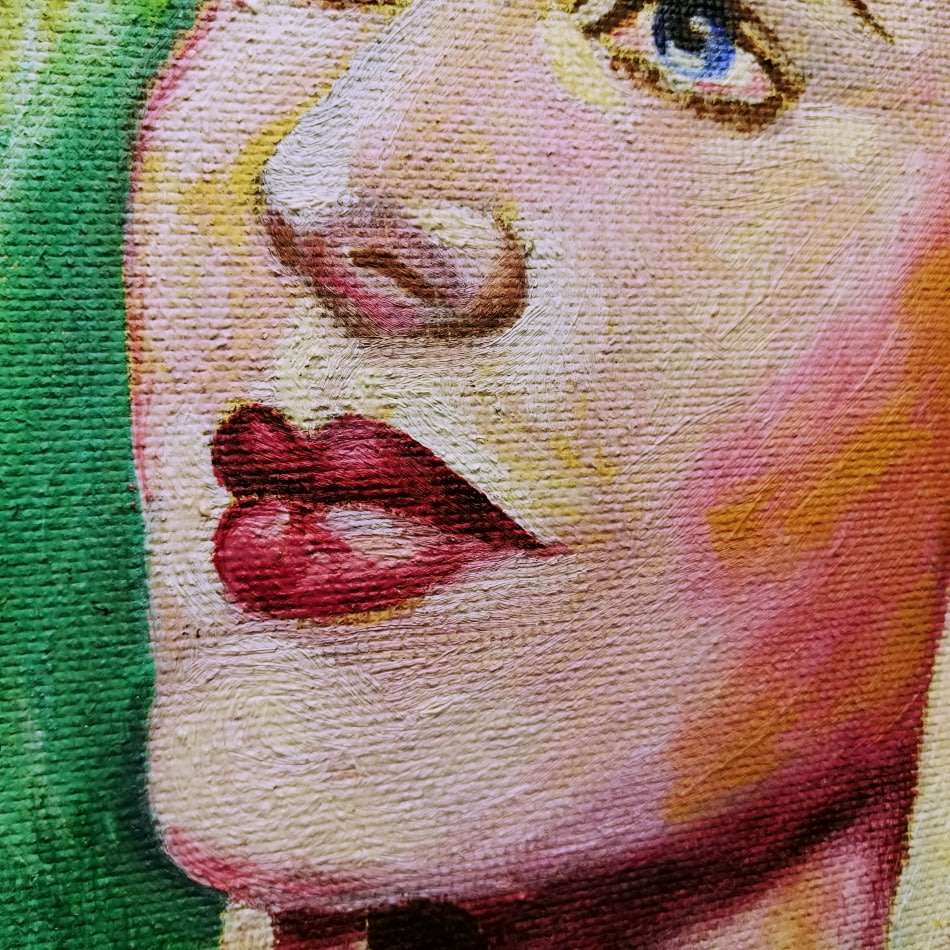 LARGE Framed Original Oil on Board Painting Signed Nosenza!!! (700mm x 460mm)