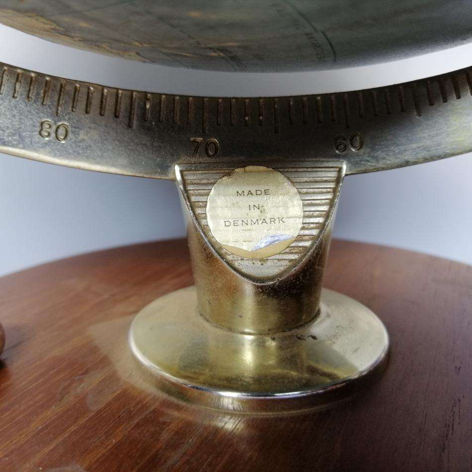 RARE!!! Large Swedish Made World Globe and Lamp!!! (Working!!!)