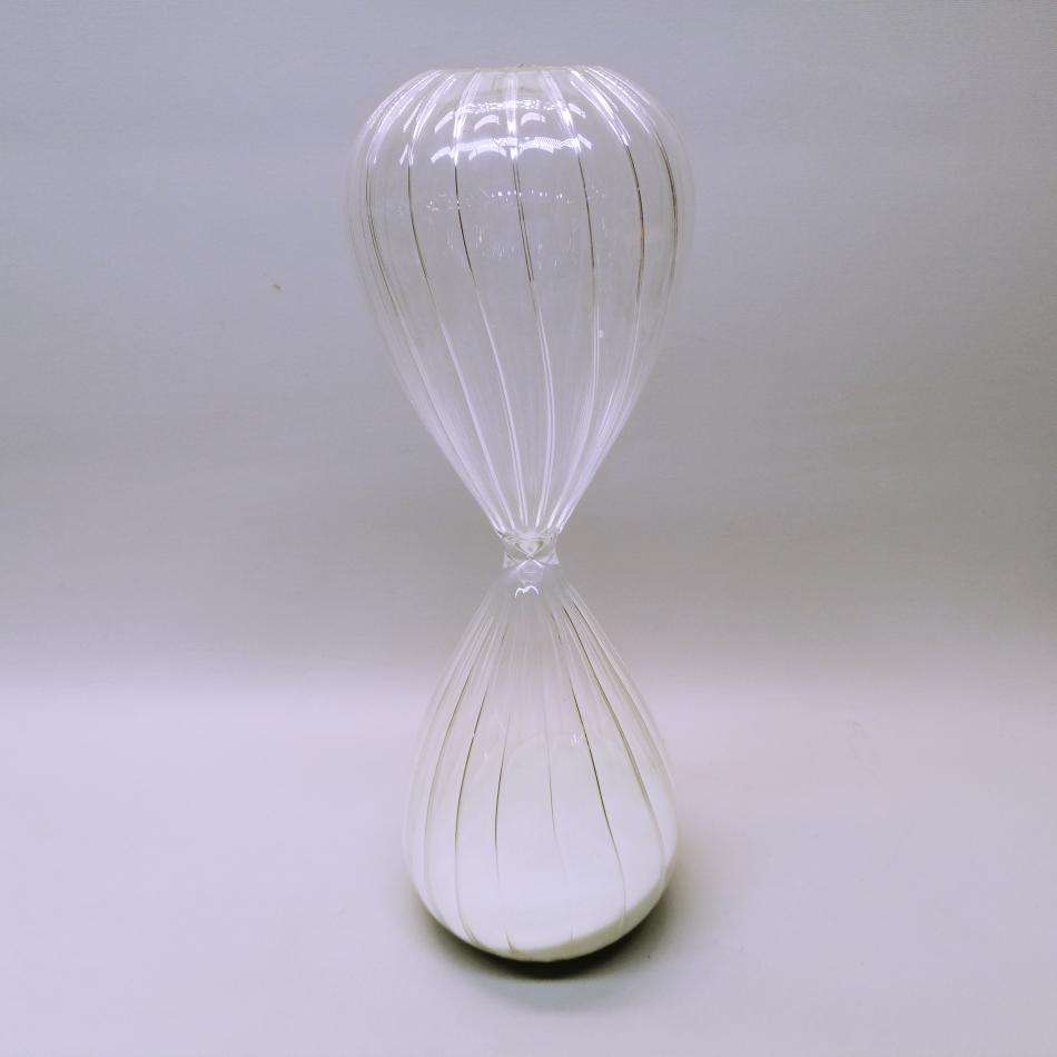 Large Original Glass Hourglass!!!