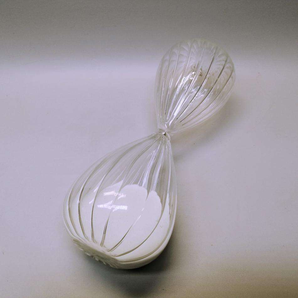 Large Original Glass Hourglass!!!