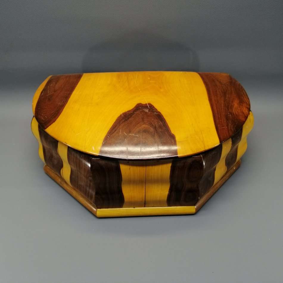 LARGE Solid Handcrafted Wood Jewelry Box!!!