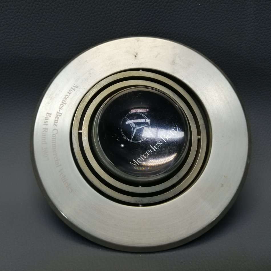 Original Mercedes Benz Promo Table Globe Clock!!!