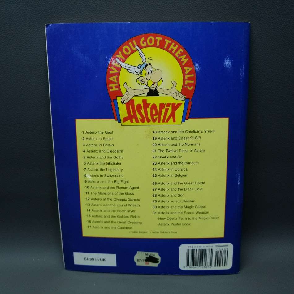 Original R. Goscinny Asterix and the Big Fight