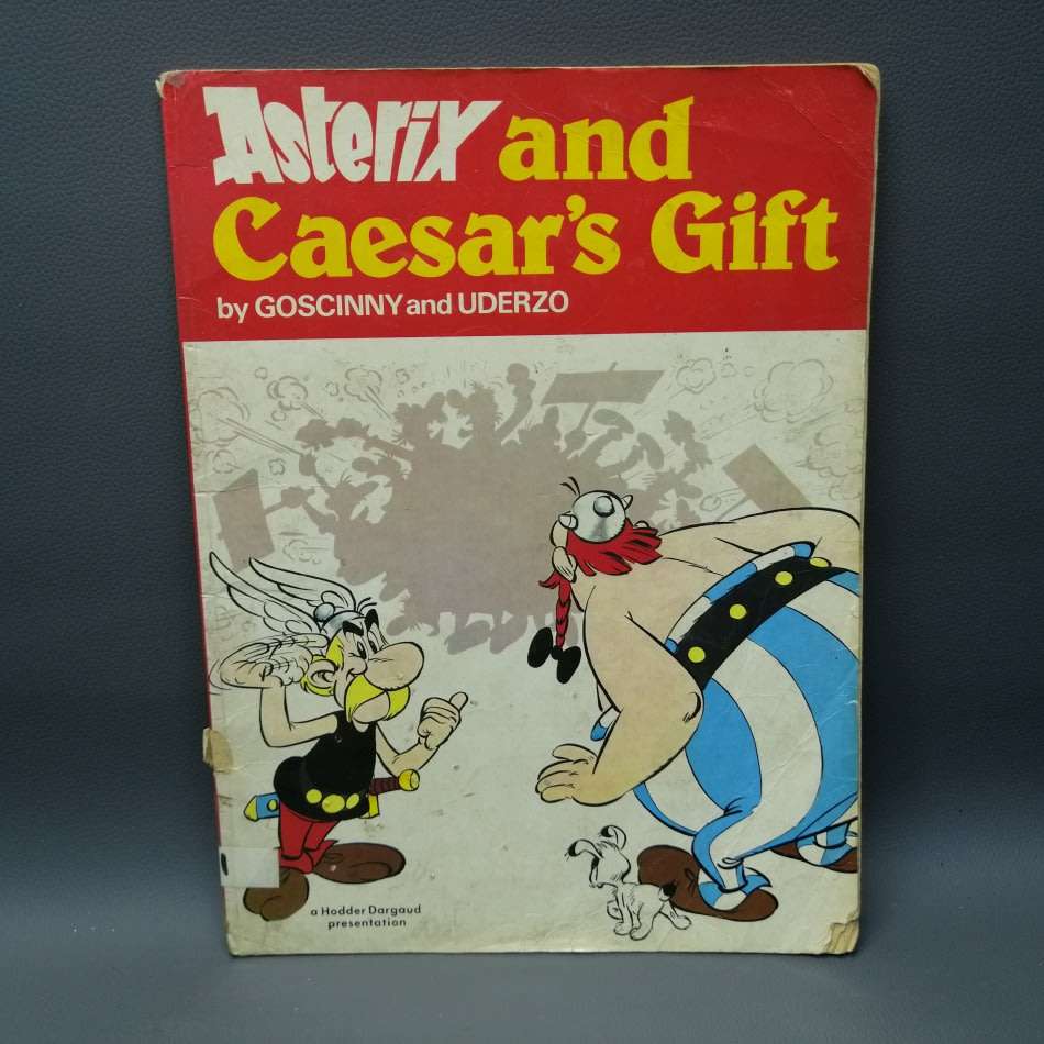 Original R. Goscinny Asterix and Caesar's Gift