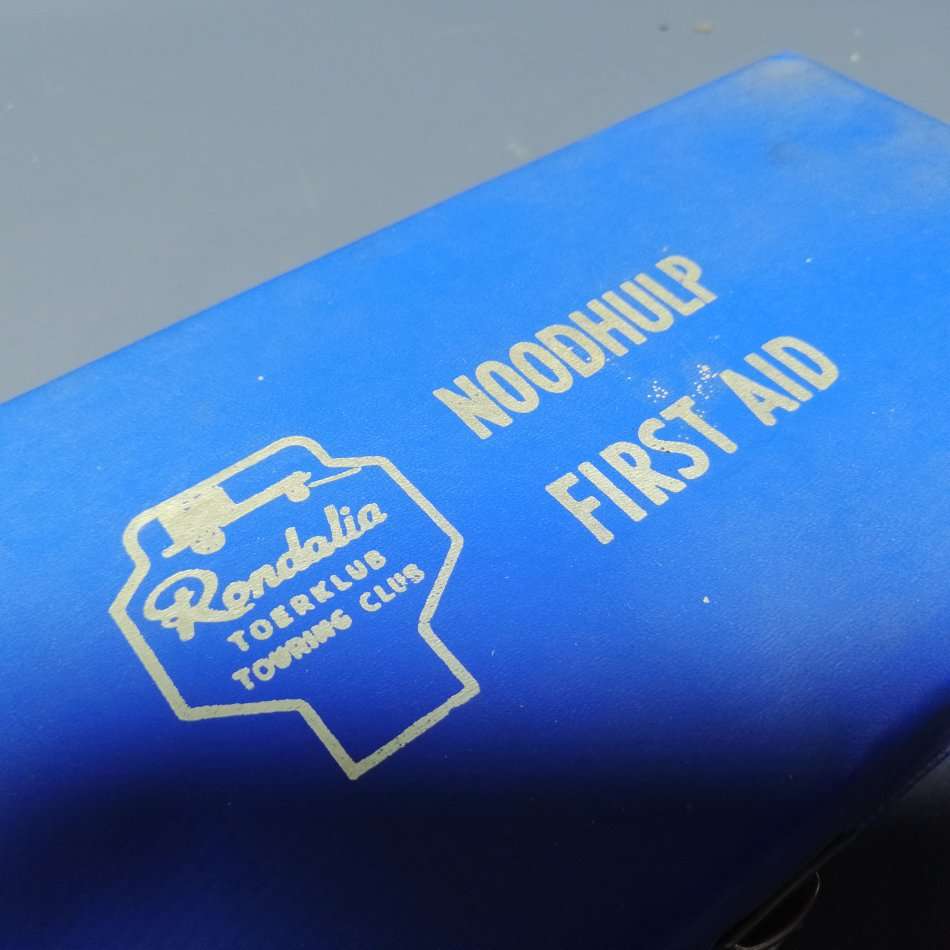 RARE!! Original Rondalia Touring Club First Aid Kit Box!!!