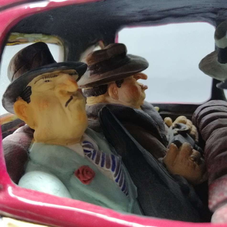 Large Original Numbered Limited Edition Guillermo Forchino Gangster Display Vehicle!!!