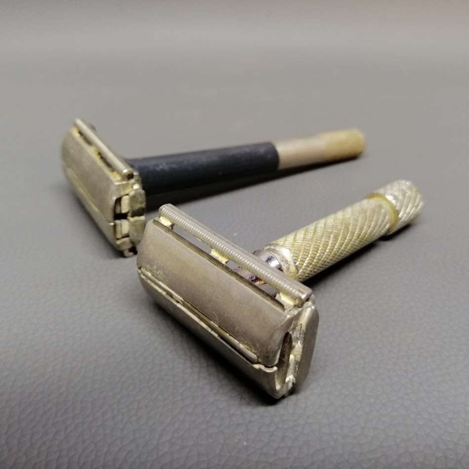 Two Original Vintage Collectible Wilkinson Sword Razors!!!