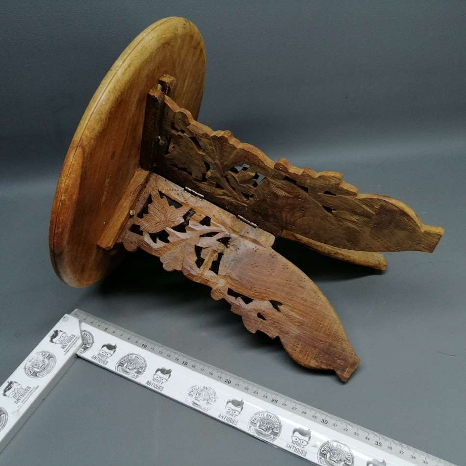 Original Highly Detailed Hand Crafted Rosewood and Bone Inlay Side Table!!!