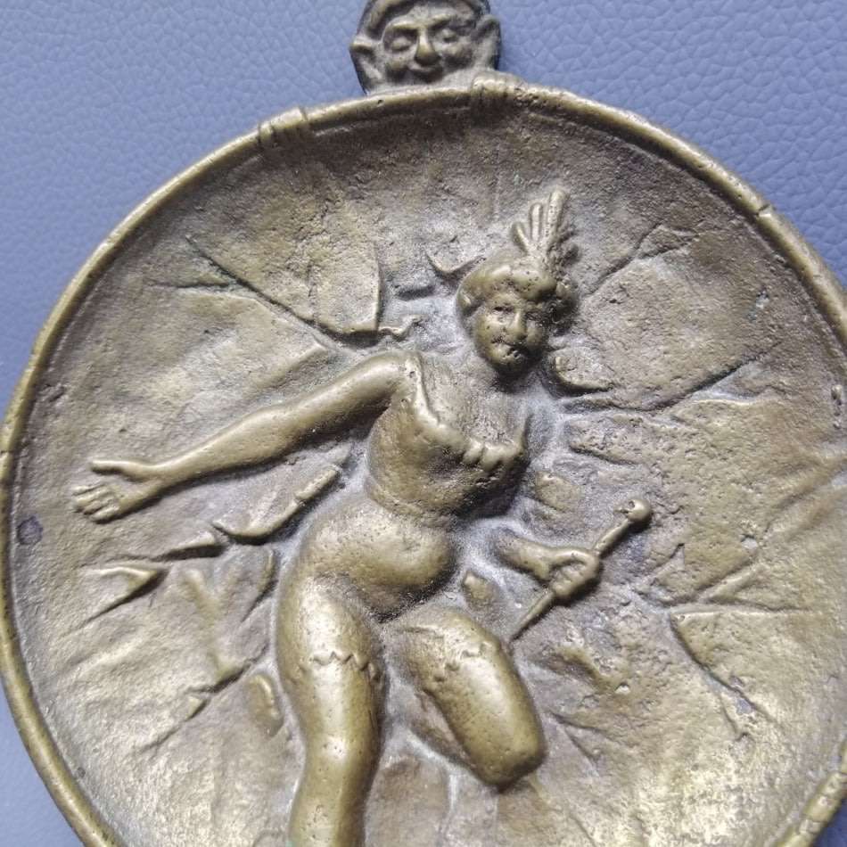 Antique Victorian Cast Metal Ashtray/Nut Bowl!!!