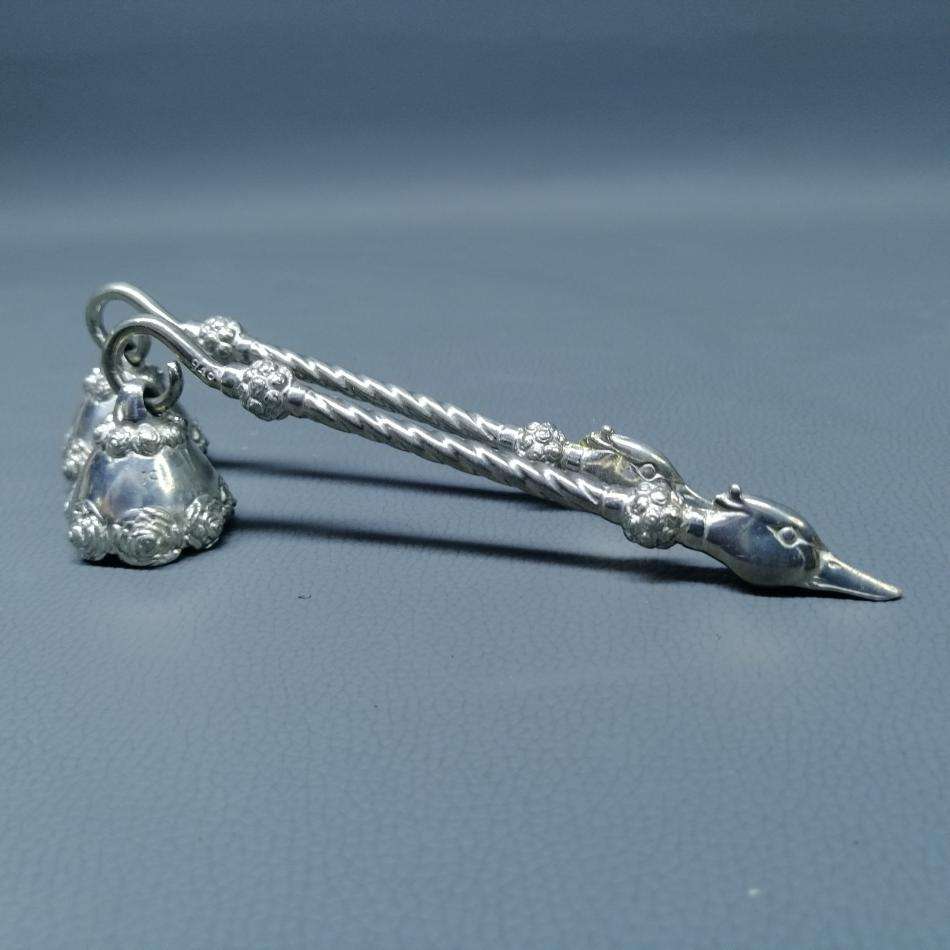 Two Original  EXQUISITE JENNA CLIFFORD SIGNATURE PEWTER CANDLE SNUFFERS !!! Bid per Item