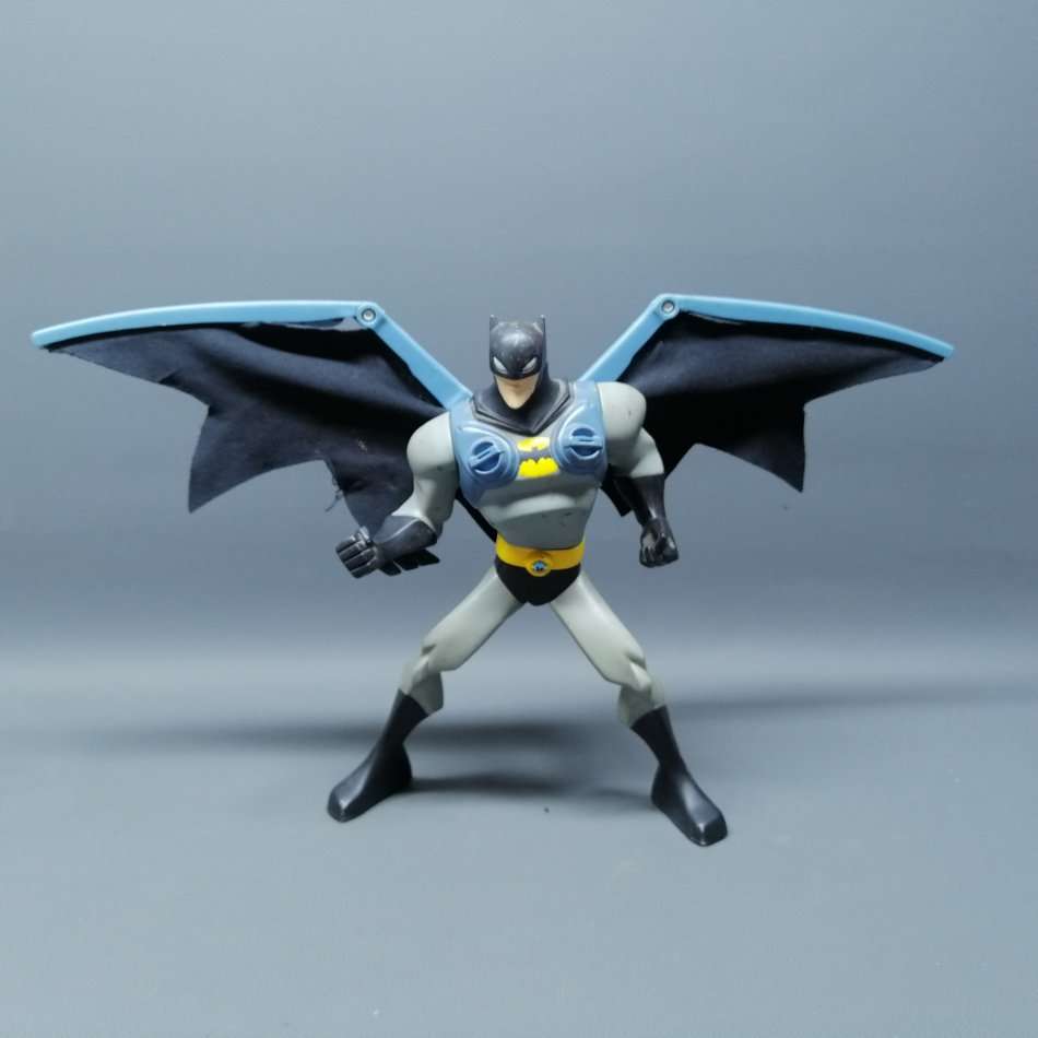 Large Original Articulated Batman Figurine with Working Wings!!!