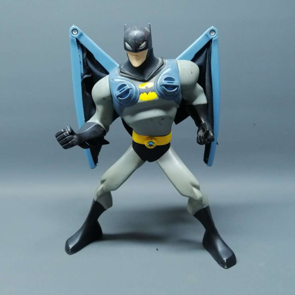 Large Original Articulated Batman Figurine with Working Wings!!!