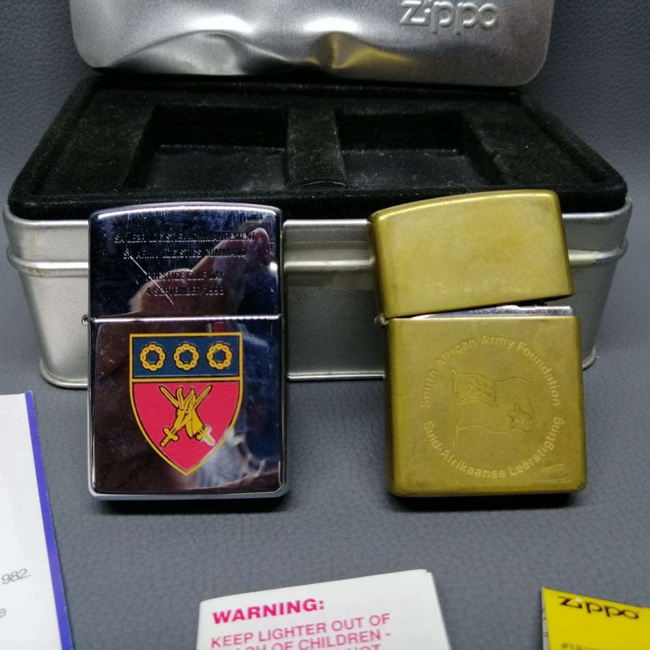 Original SA Military Logistics Commando Original Zippo Combo!!!