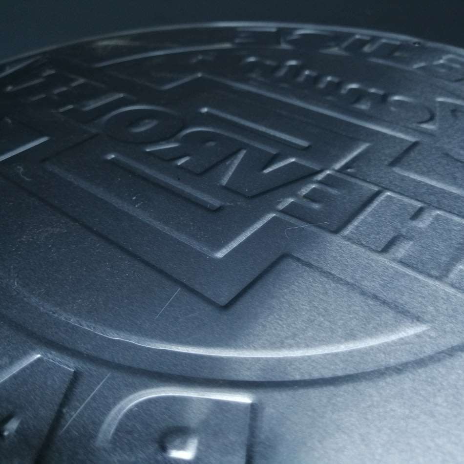 Original Pressed Metal Licensed Chevrolet Parts Sign!!! 300mm x 300mm