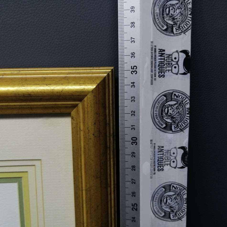 Fantastic!!! Original Signed and Framed JJ Bronkhorst Watercolor Landscape!!!