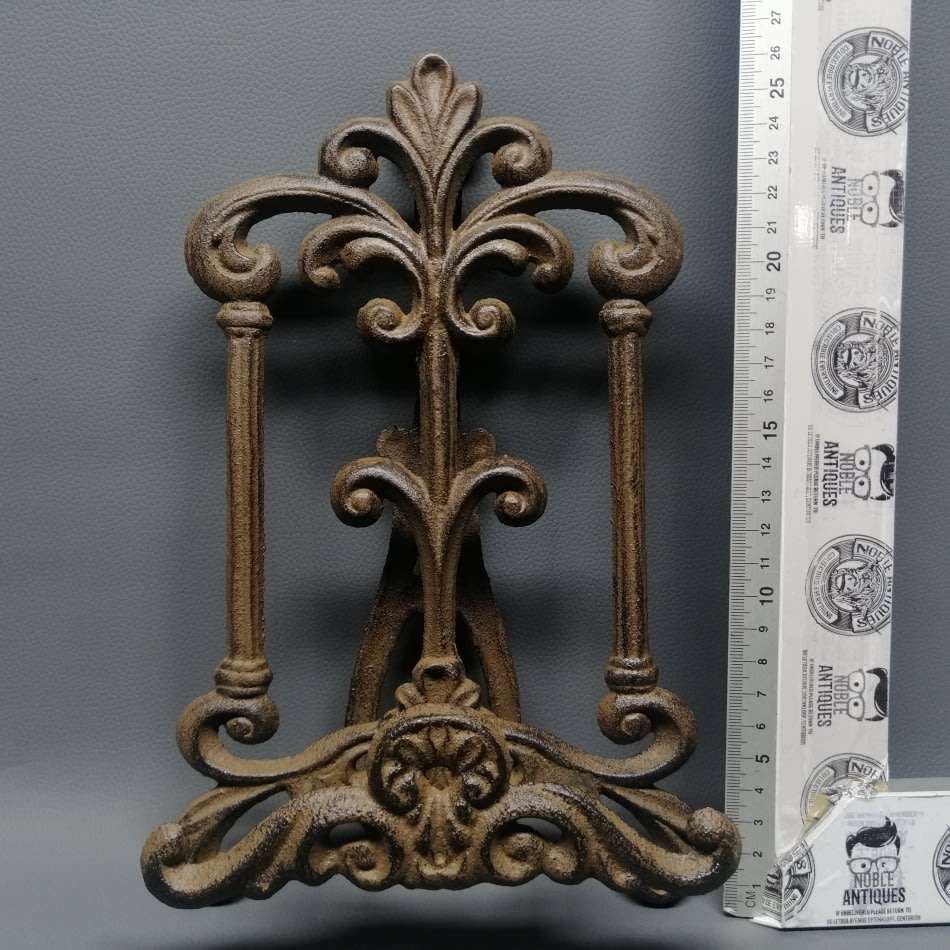 Highly Decorative Cast Iron Book or Artwork Stand!!!