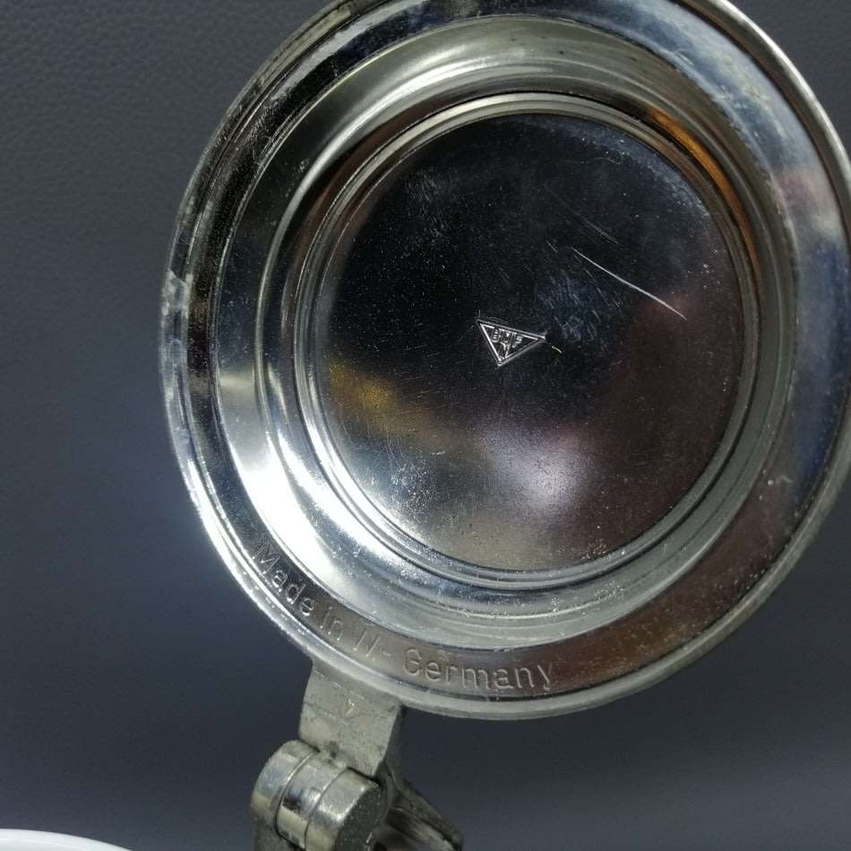 RARE!!!! Detailed Milk Glass German BMF Bierseidel Beer Stein!!!