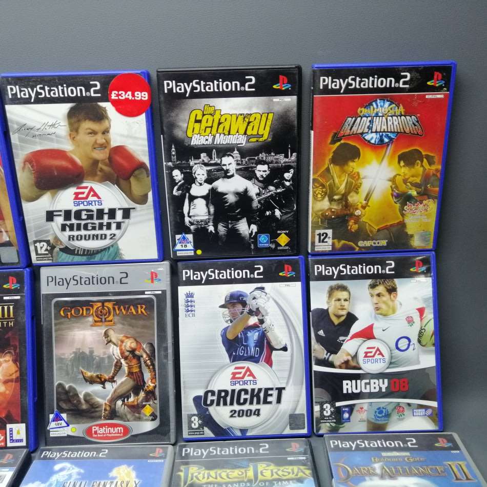 MASSIVE PlayStation 2 Games Collection!!! Bid for 18 Games!!!