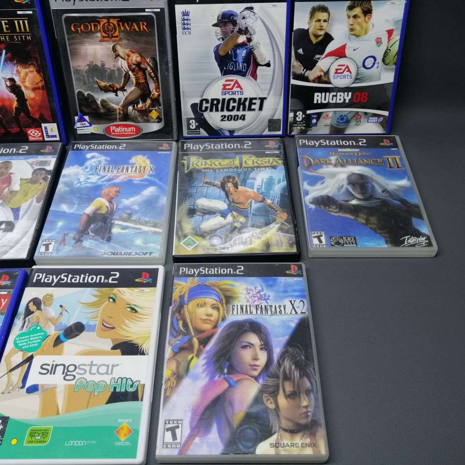 MASSIVE PlayStation 2 Games Collection!!! Bid for 18 Games!!!