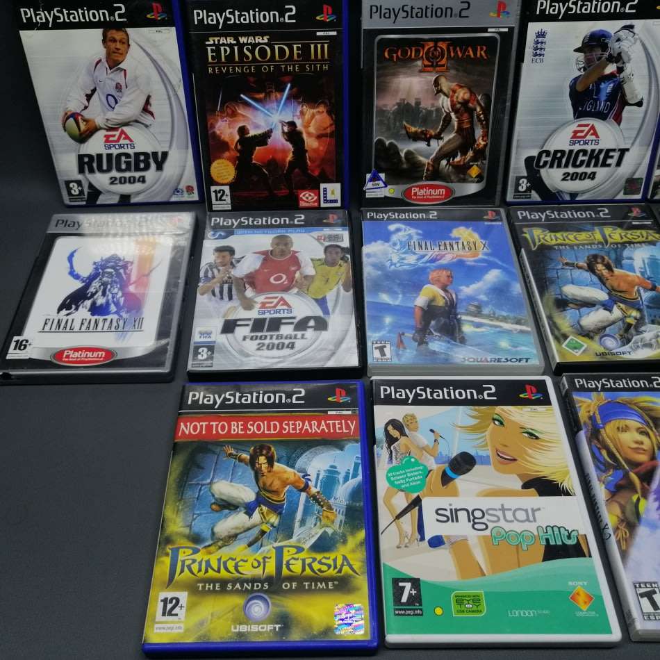 MASSIVE PlayStation 2 Games Collection!!! Bid for 18 Games!!!