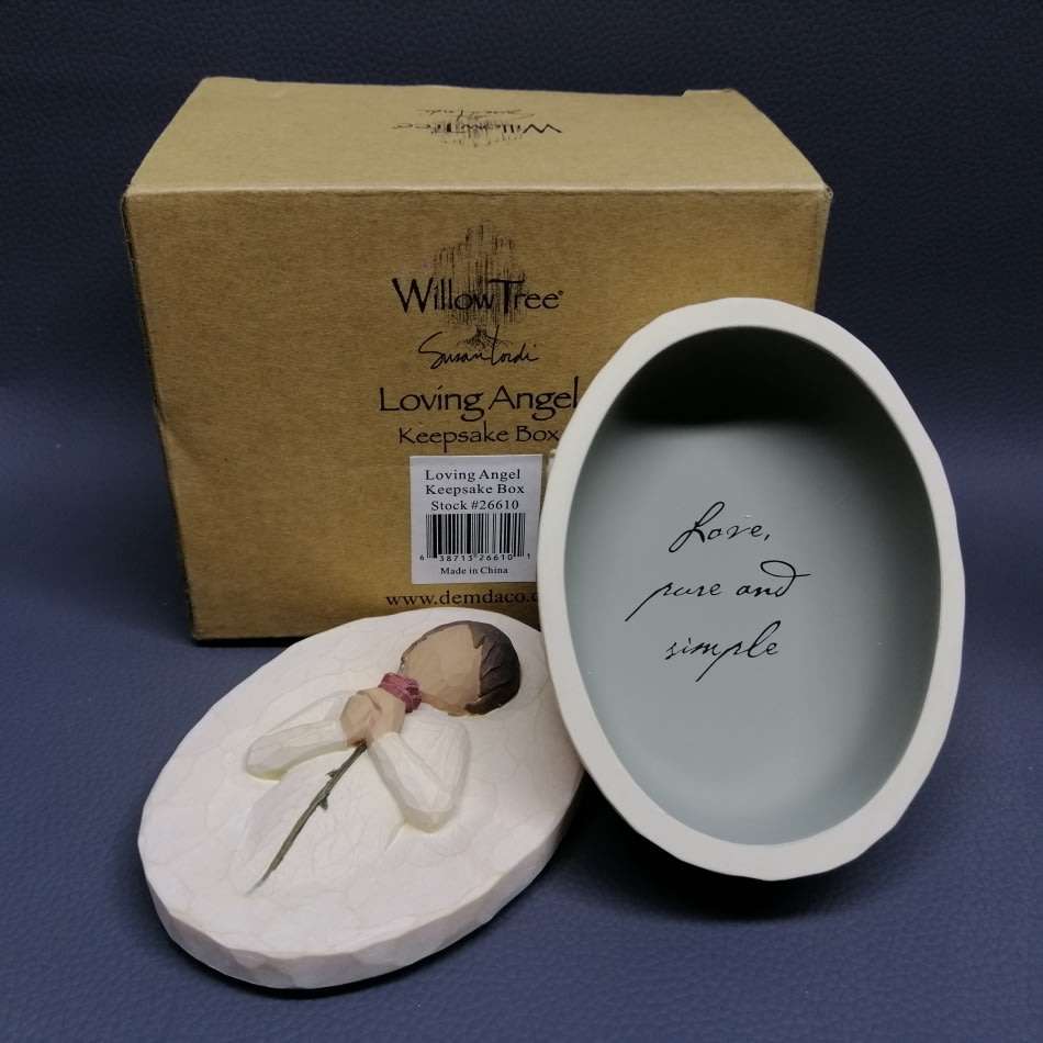 Original Boxed Willow Tree By Susan Lordi - Loving Angel