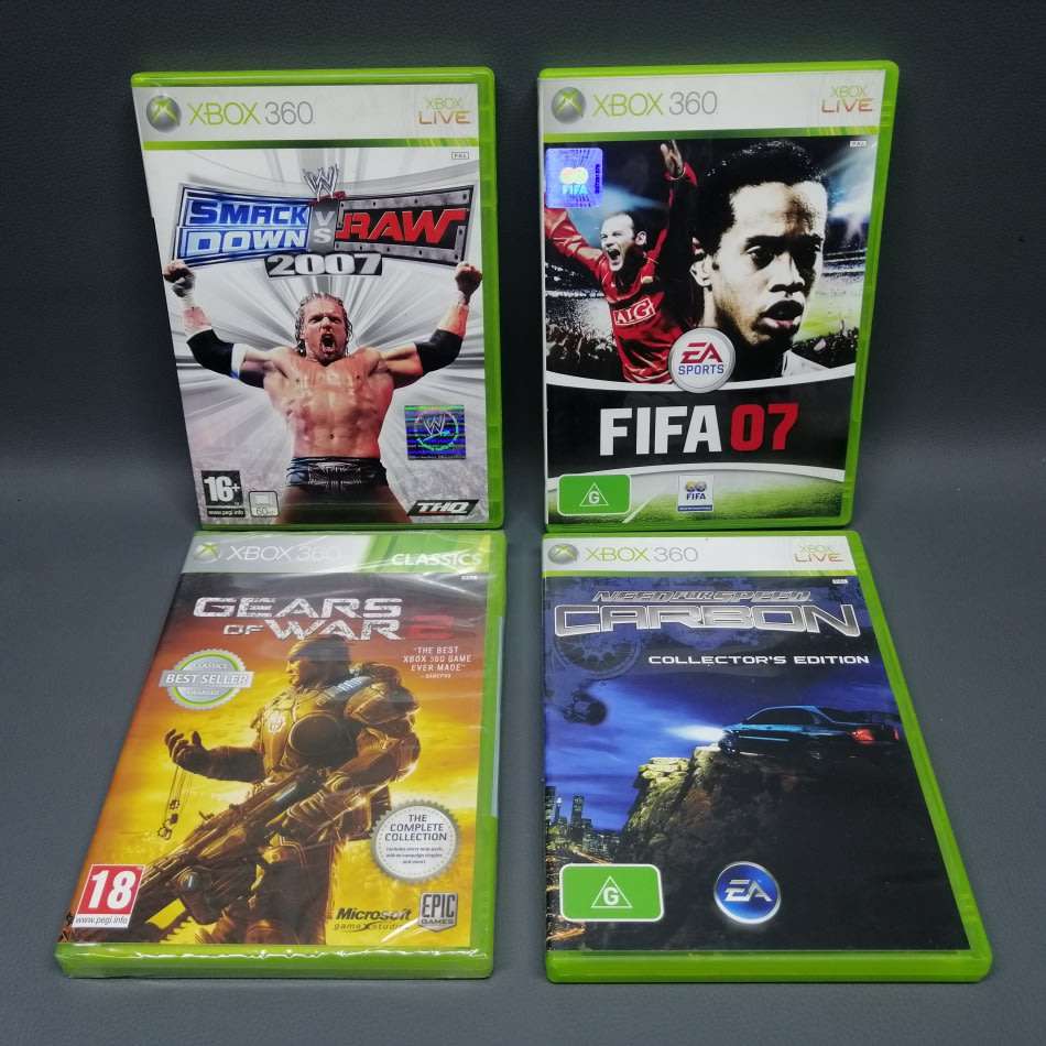 Original XBox 360 Game Collection, Gears of War Still Factory Sealed!!!