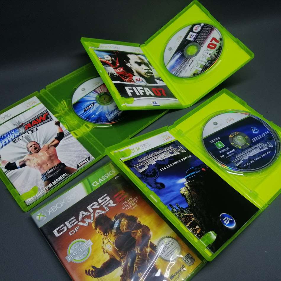 Original XBox 360 Game Collection, Gears of War Still Factory Sealed!!!