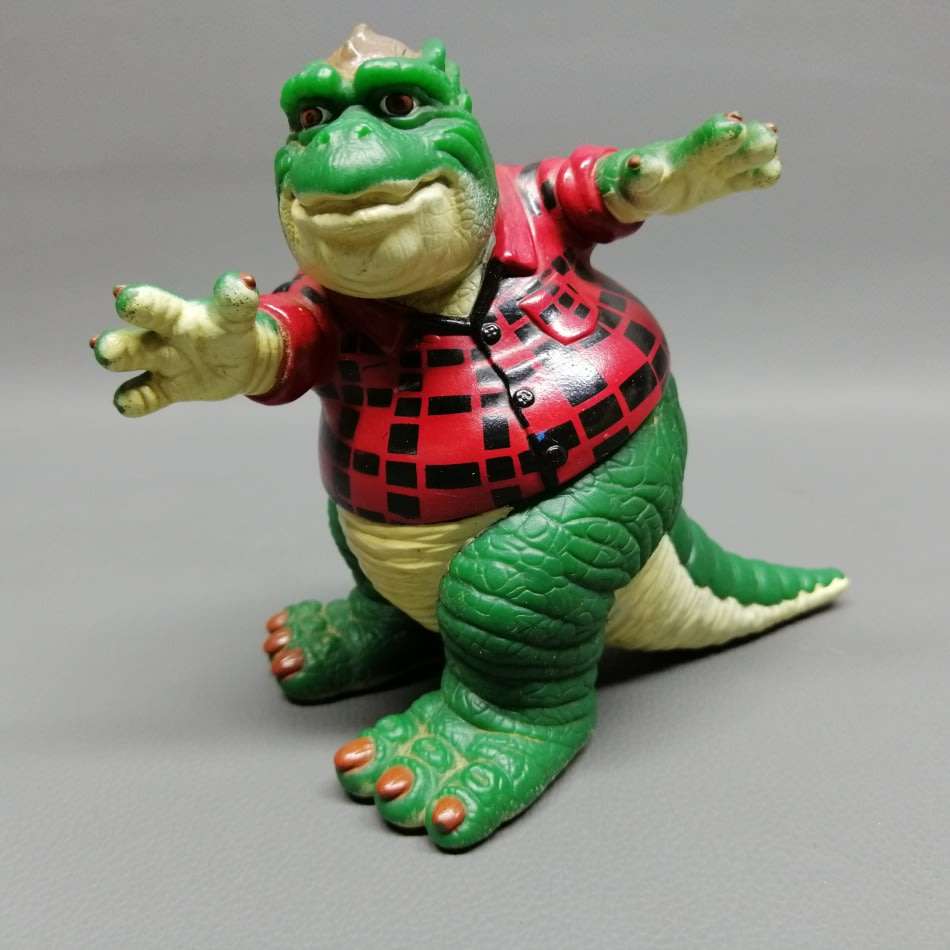 RARE!!! Large Articulated Earl Sinclair TV Series Dinosaur!!!