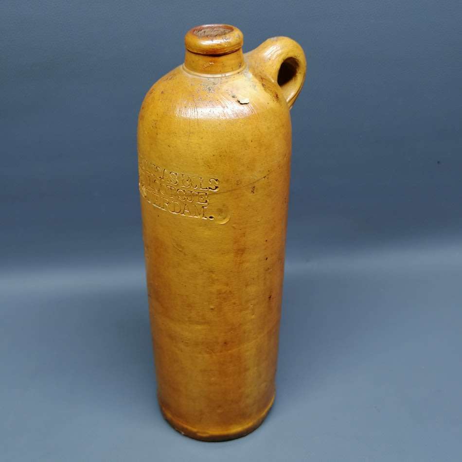 Large Original Vintage Dutch Bols Stoneware Jug!!!