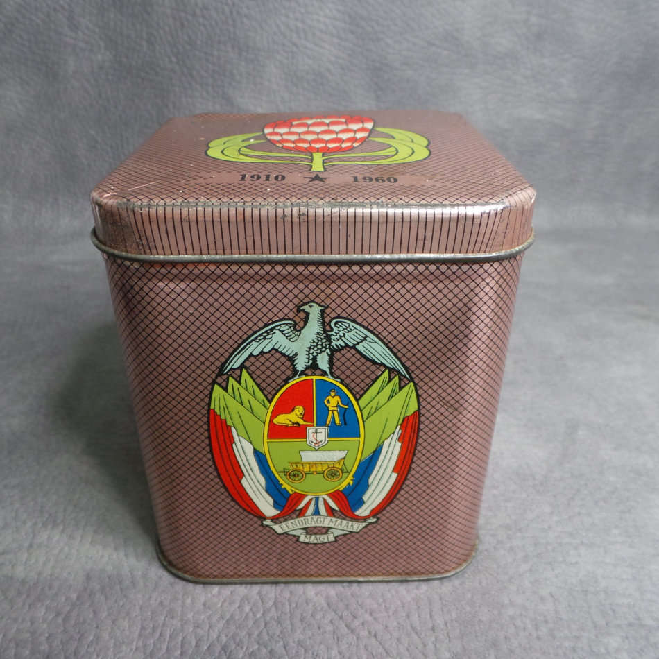 RARE!!! Original 1960's Brooke Bond Tea and Coffee Vryheid Africana Lithographed Tin!!!