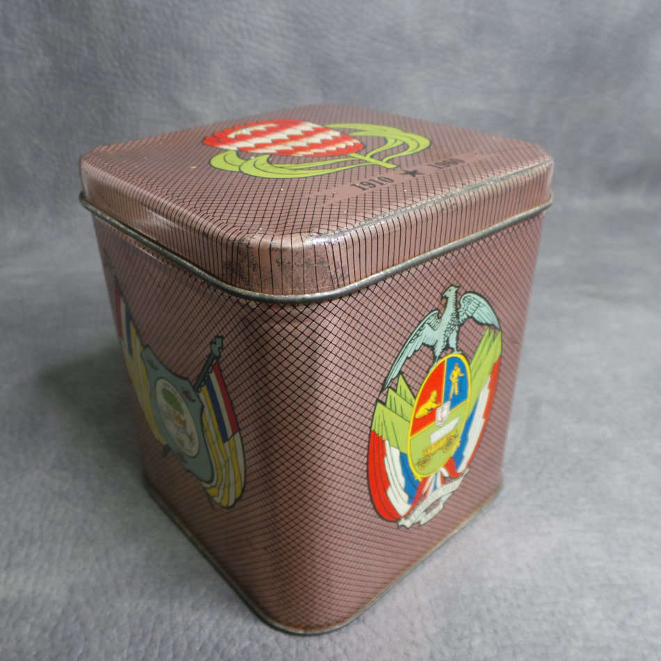 RARE!!! Original 1960's Brooke Bond Tea and Coffee Vryheid Africana Lithographed Tin!!!