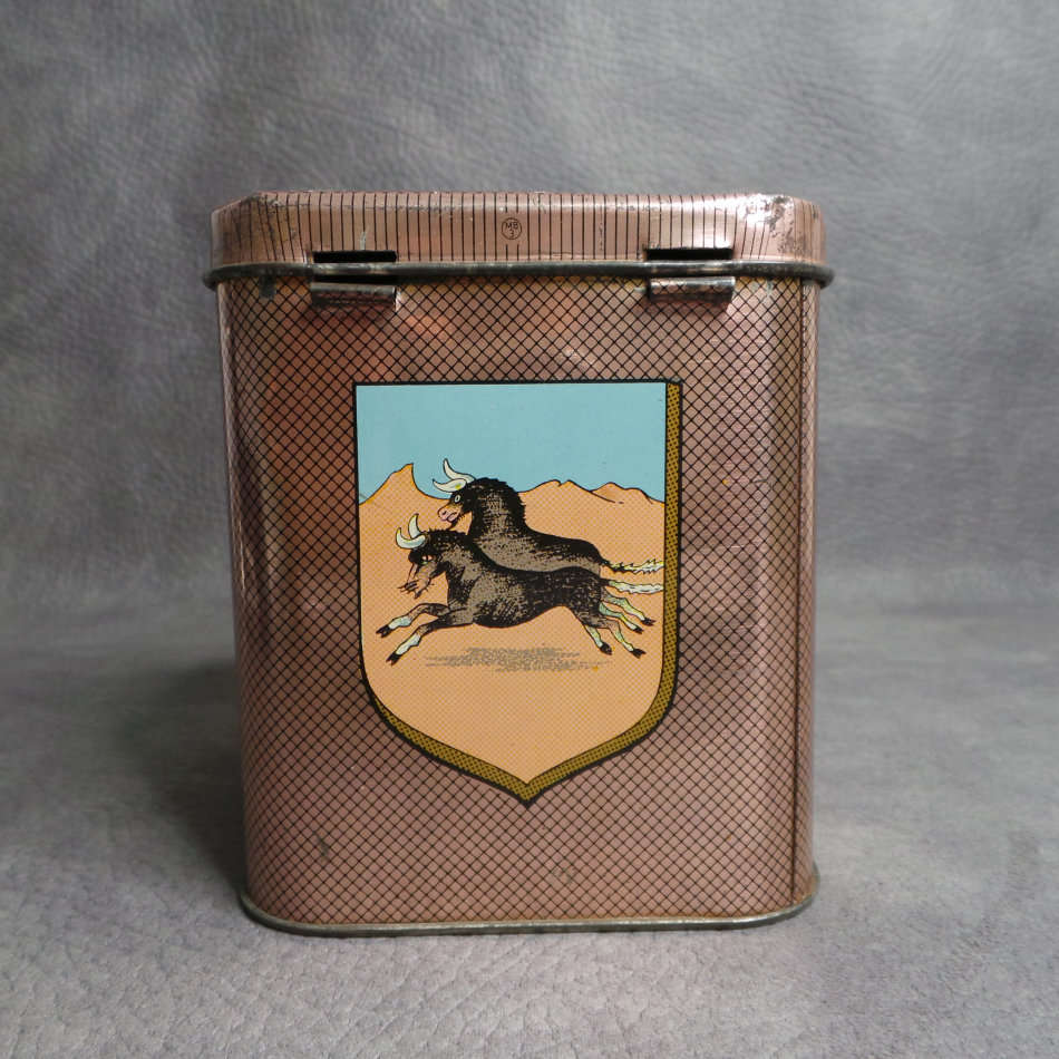 RARE!!! Original 1960's Brooke Bond Tea and Coffee Vryheid Africana Lithographed Tin!!!