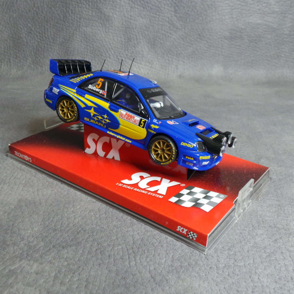 Original SCX 1:32 Scale Subaru Impreza WRC Racing Slot Car!!!!