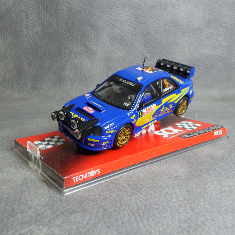 Original SCX 1:32 Scale Subaru Impreza WRC Racing Slot Car!!!!