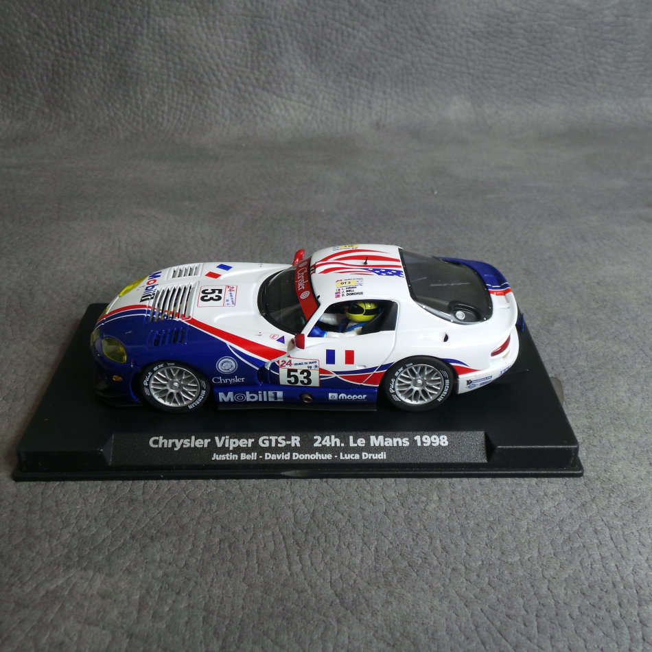 Original FLY 1:32 Scale Chrysler Viper GTS-R 24h Le Mans 1998 Racing Slot Car!!!!