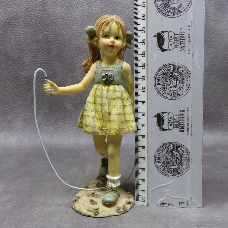 Original Hand Painted Cast Resin Pippy Long Stocking Figurine!!!