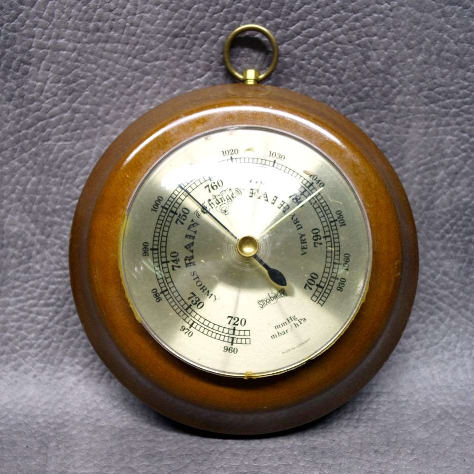 Original Stockburger German Hydrometer on Wood Base!!!
