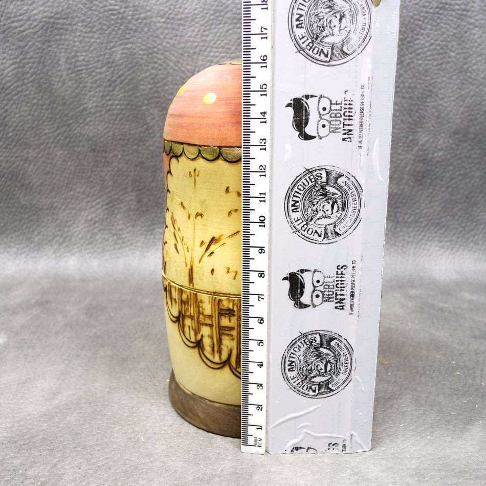 Original Hand Crafted 5 Level Russian Nesting Doll!!!