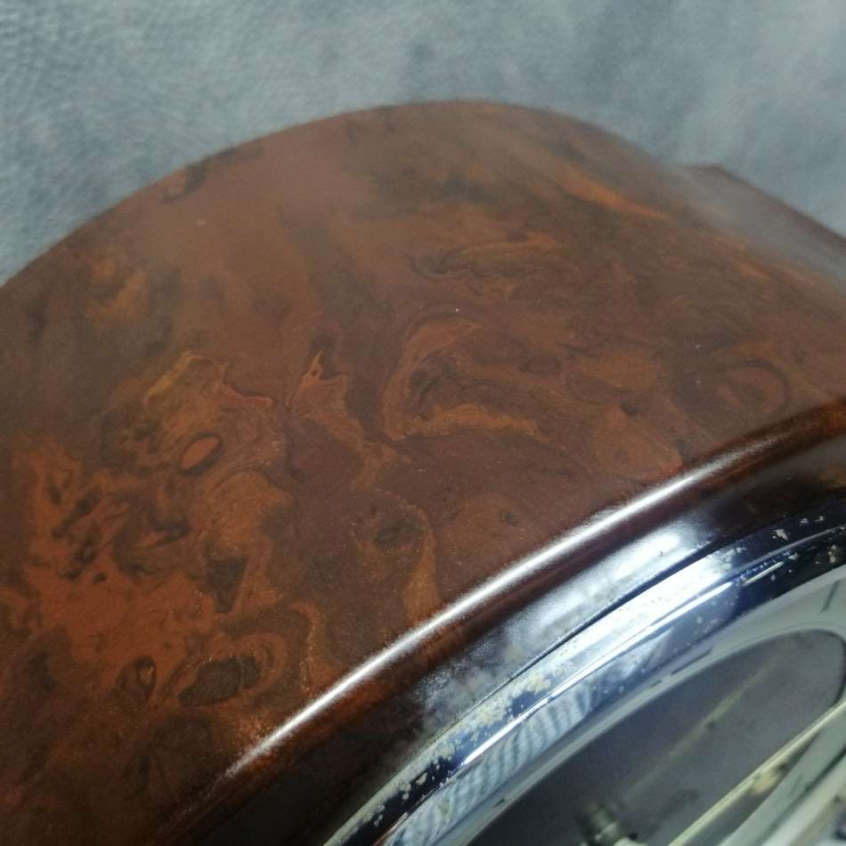 Fantastic!!! Large Original 1930's Smiths Enfield Footed Bakelite Clock - No Key