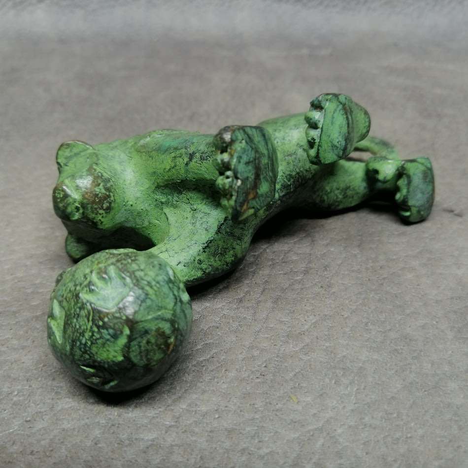 Cast Bronze Antique Lion Paperweight!!!