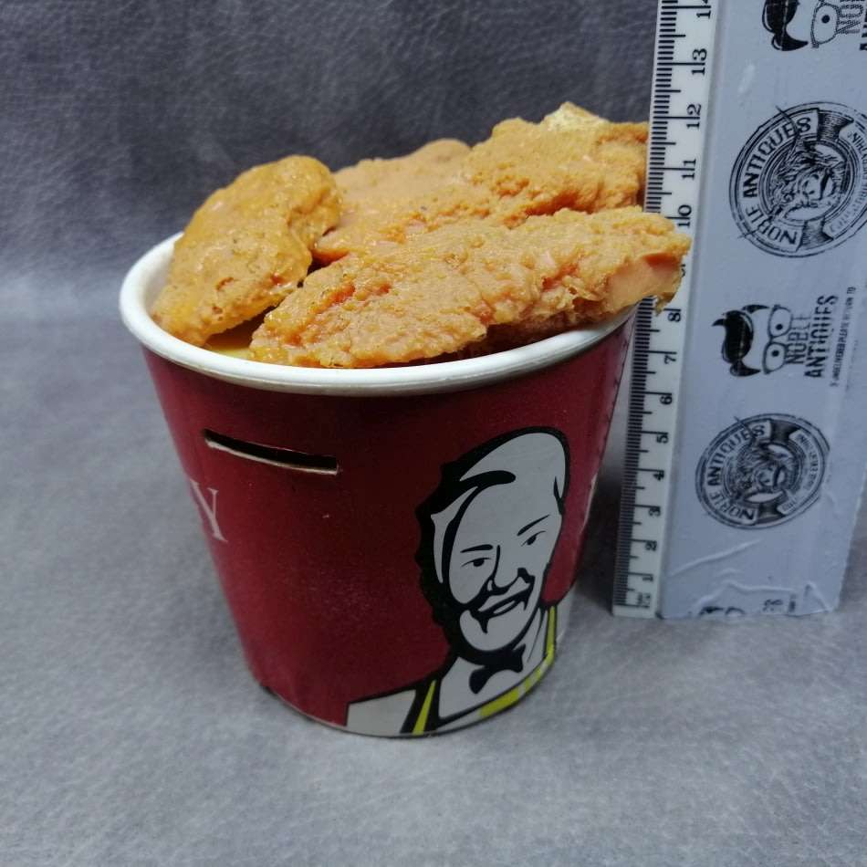 Super Cool, Vintage KFC Styled Bucket Savings Bank!!!