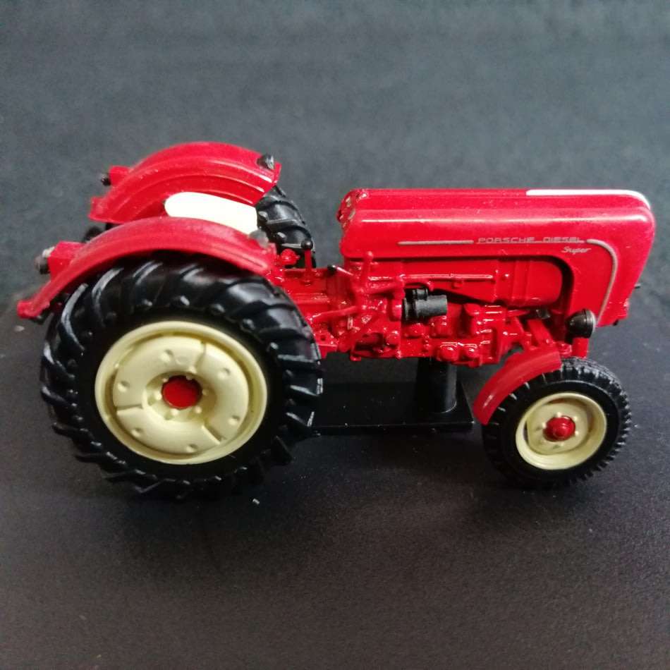 Detailed Die Cast Metal 1958 Porsche Super Tractor !!!