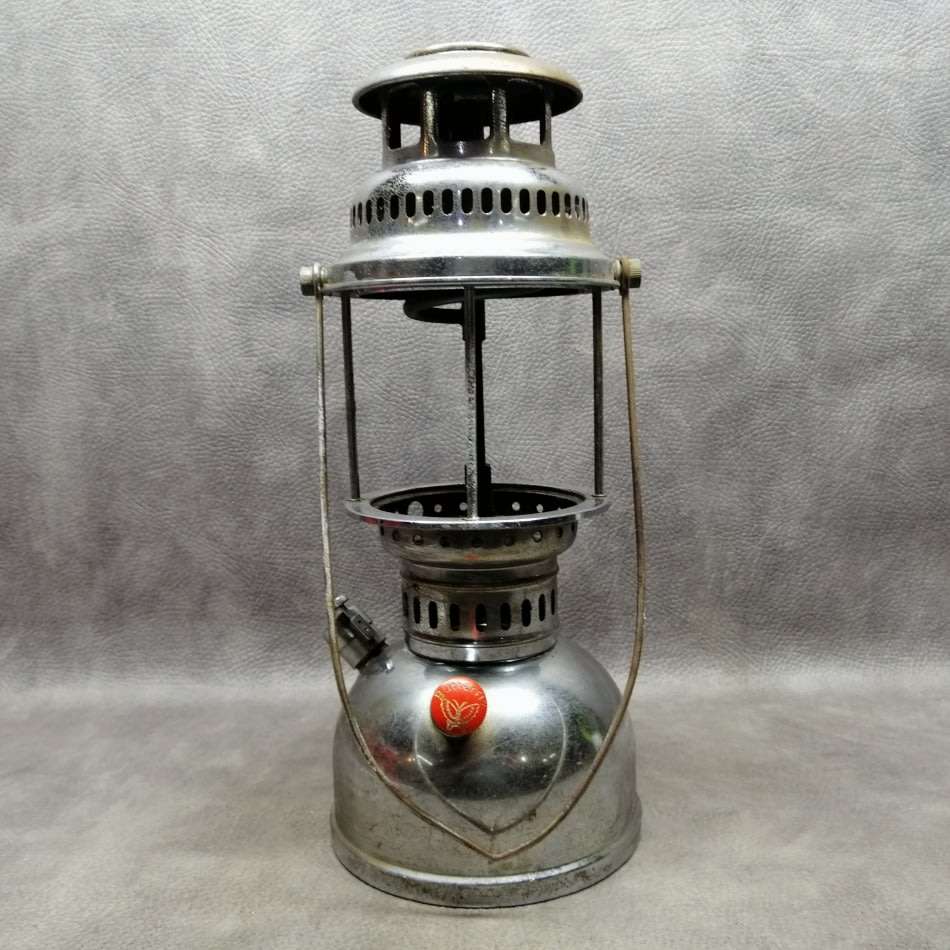 Original Vintage Chrome Butterfly Kerosene Lantern - No Glass!!!
