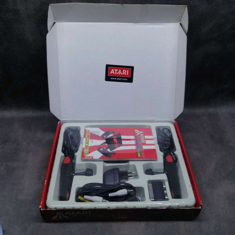 Original Boxed Atari Flashback Game Console and Games!!!