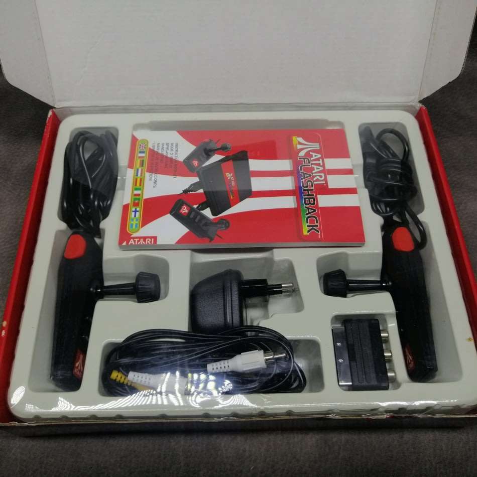 Original Boxed Atari Flashback Game Console and Games!!!