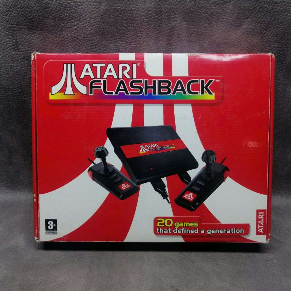 Original Boxed Atari Flashback Game Console and Games!!!