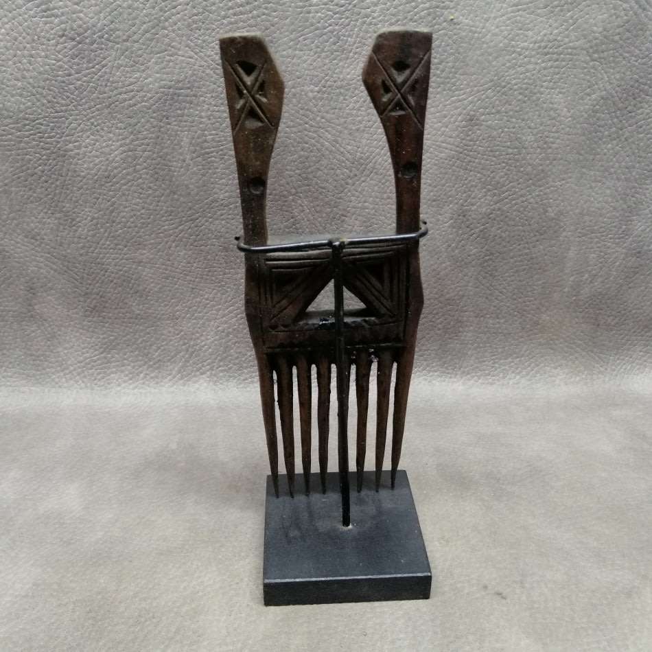 Antique African Comb with Stand!!!!