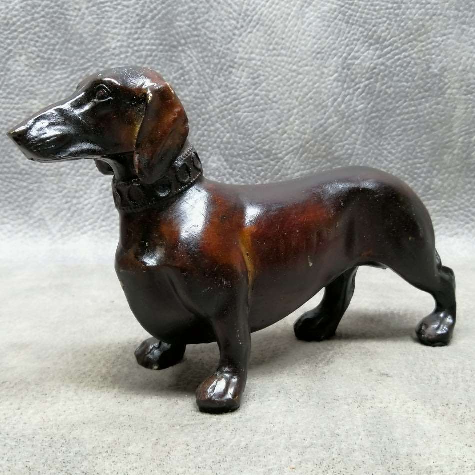 Detailed Heavy Cast Resin Dachshund Door Stop!!!